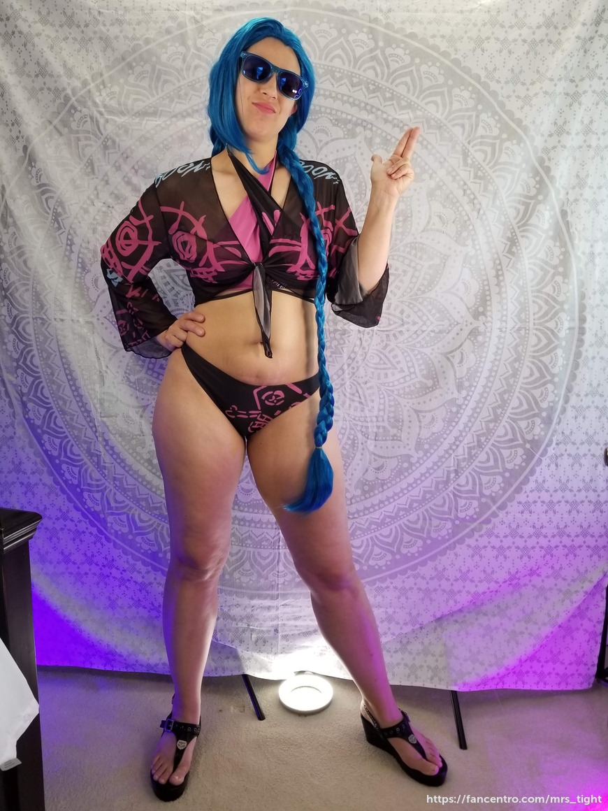 League of Legends - Jinx - Swimsuit (See detailed descriptions below for locked posts) 1