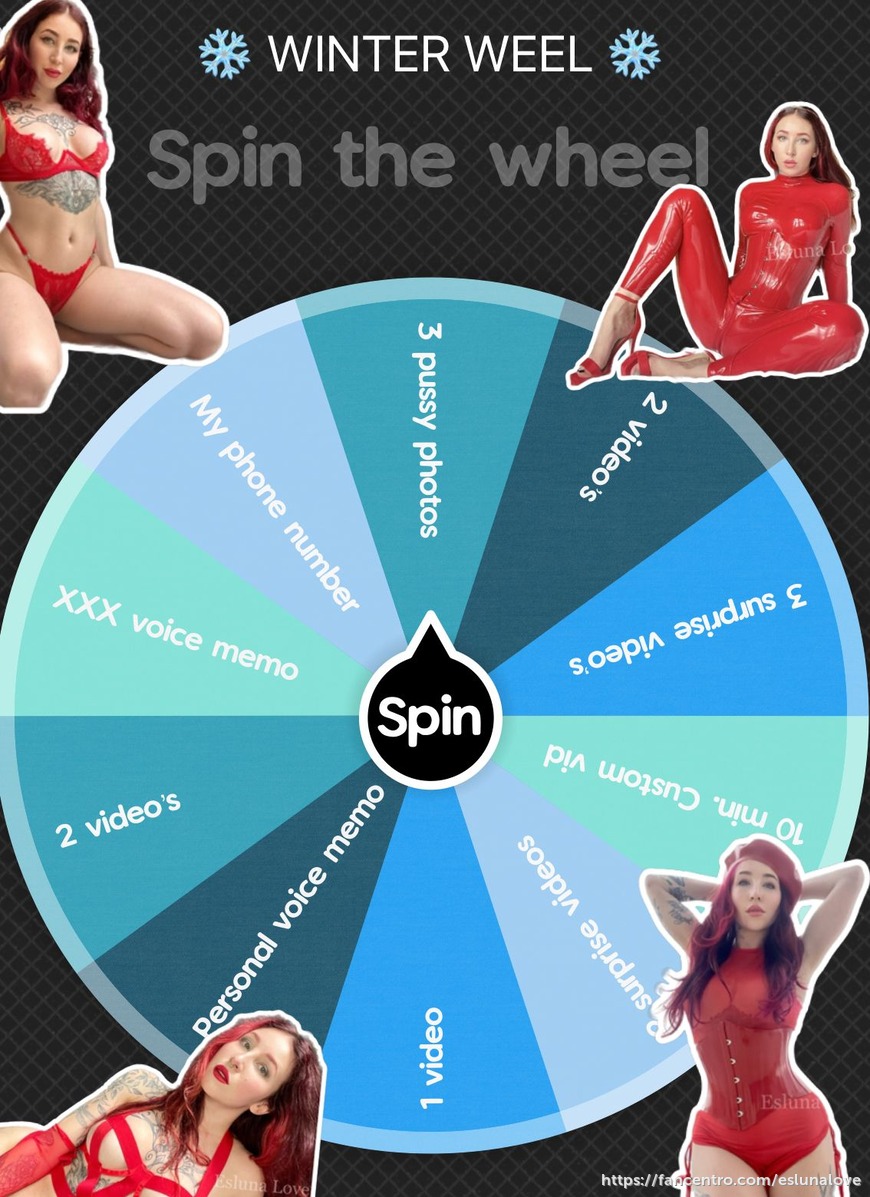 ❄️ SPIN MY WEEL ❄️