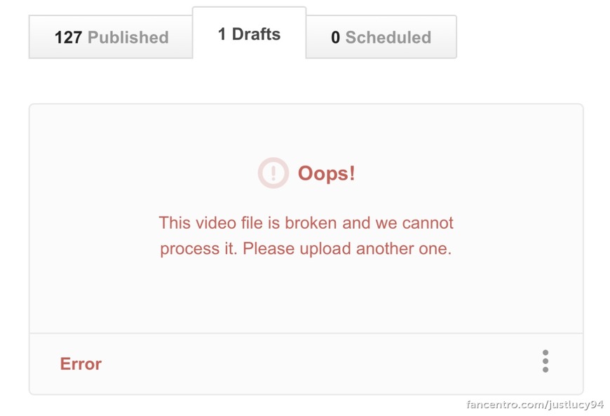 Neues Video kommt… 1