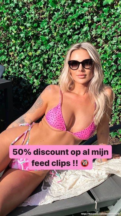 50% discount on ALL my clips ! 😳👉