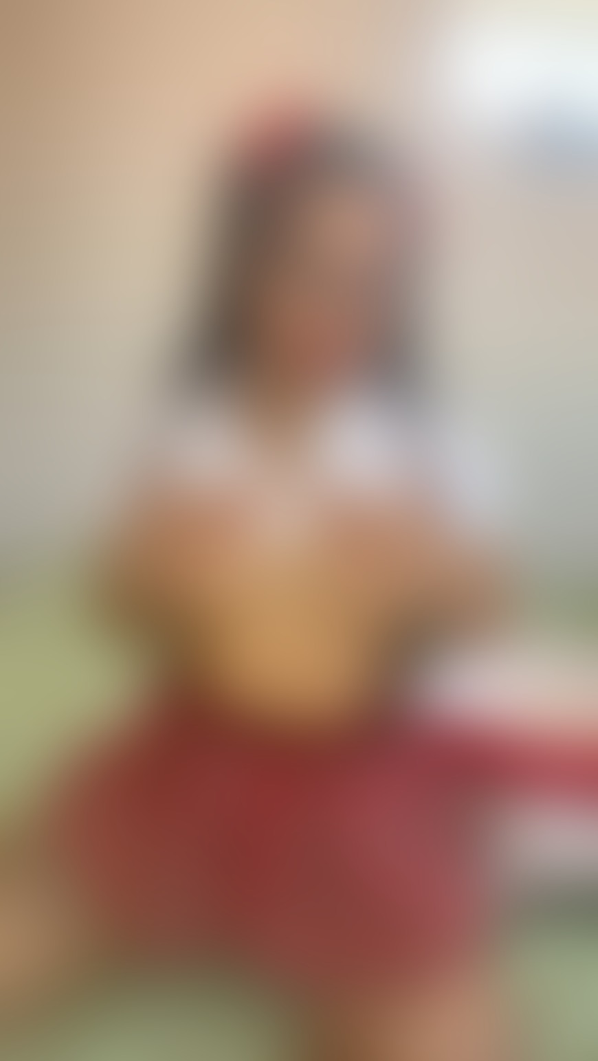 I look so innocent 🙈 - post hidden image
