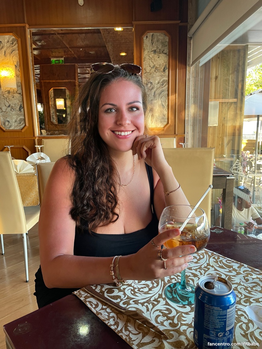 Posing in a restaurant 1