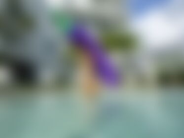 Eggplant Floatie! - post hidden image