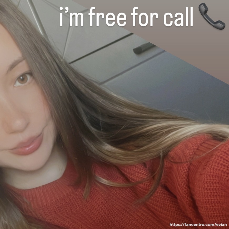 i’m free for  call 📞 1