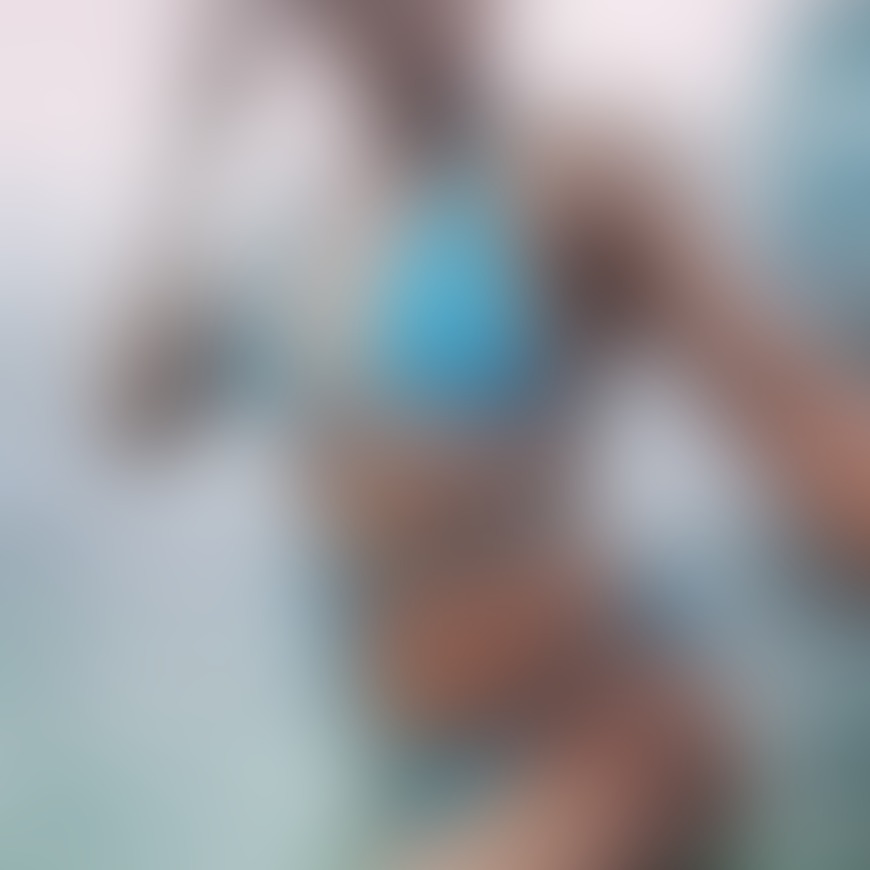 Little blue bikini - post hidden image