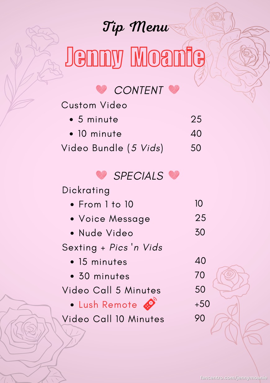 💕 TIP MENU 💕
DM me a tip and your request to get your content☺️
See you in DMs daddy!😍 1