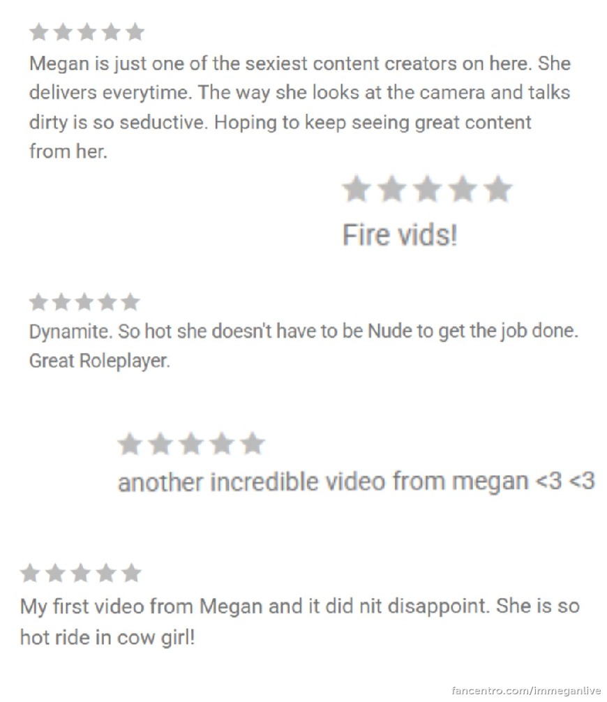 Some of your reviews after watching the exclusive videos 💦 1