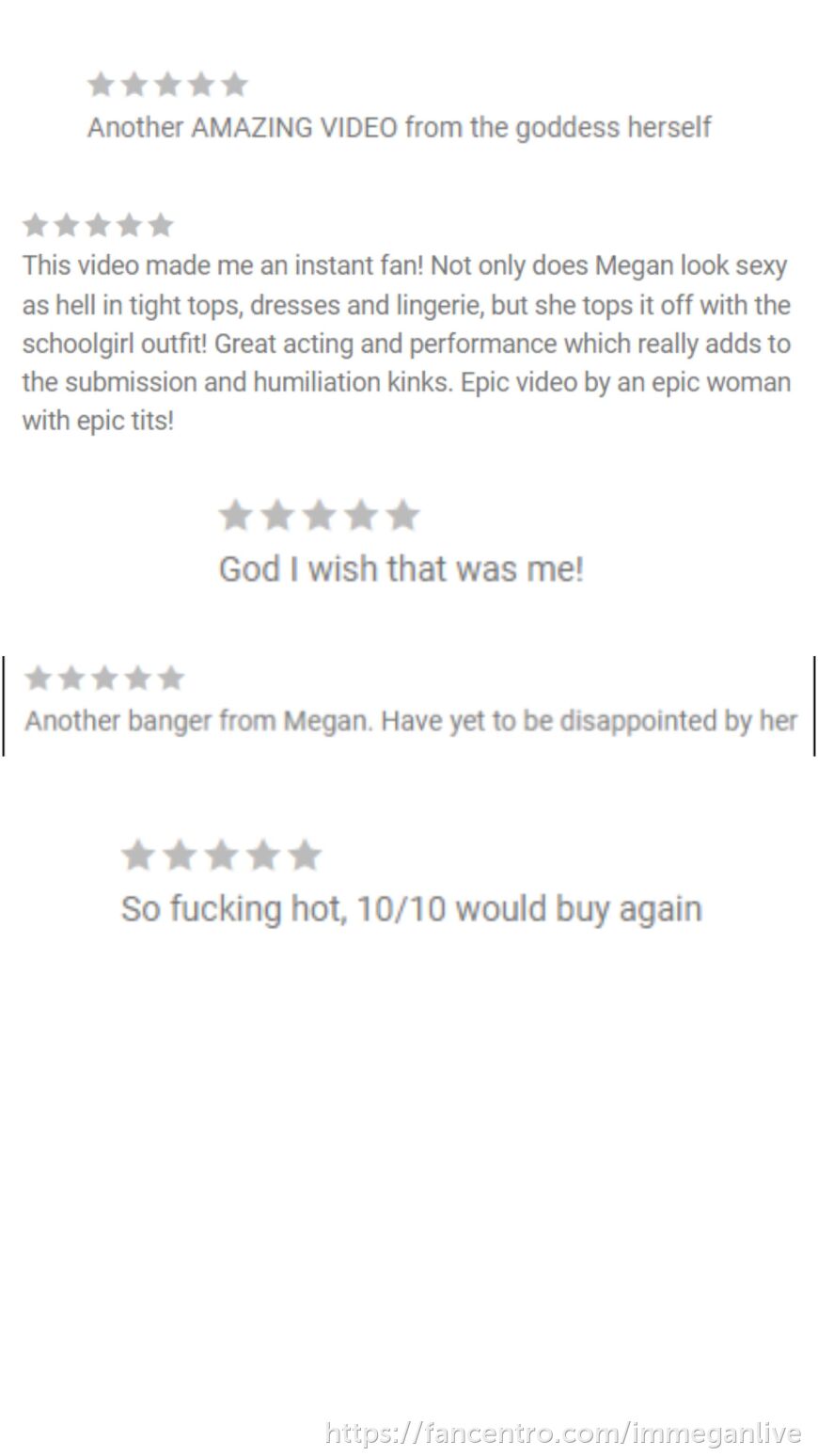 Some of your reviews after watching the exclusive videos 💦 1