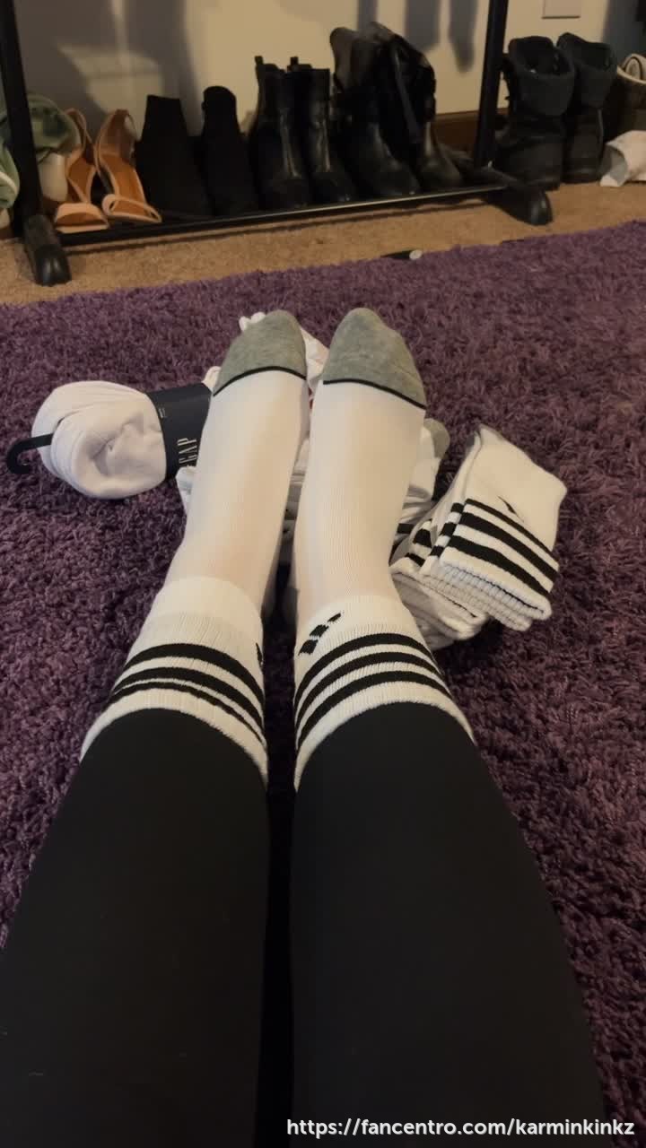 new socks, the second best feeling ever ;)