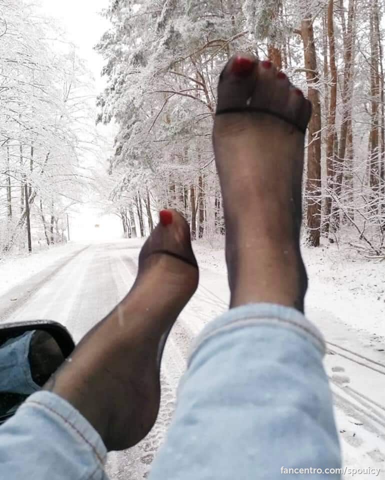 De beau pieds  meme en hiver - post image