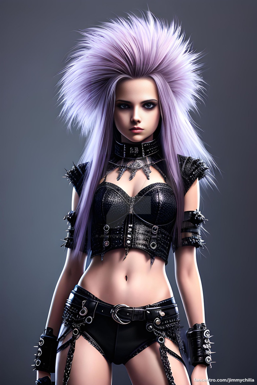 Punk Rock Girl 26 by Jimmy Chilla 1