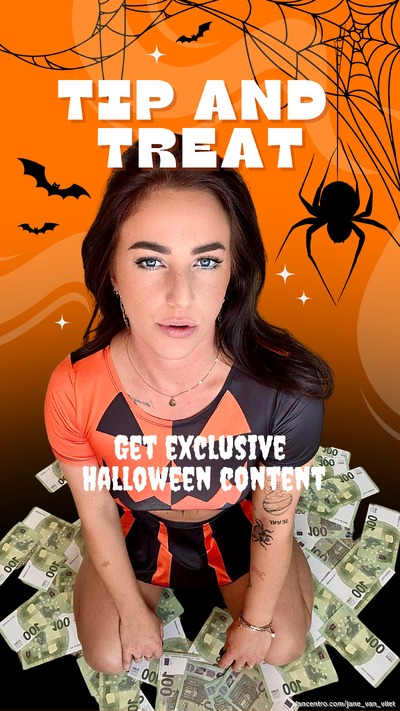 👻Tip me en ontvang exclusieve Halloween content!👻