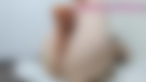 🐈 [Clitoral masturbation with a huge dildo 💓] 🐈 - post hidden image