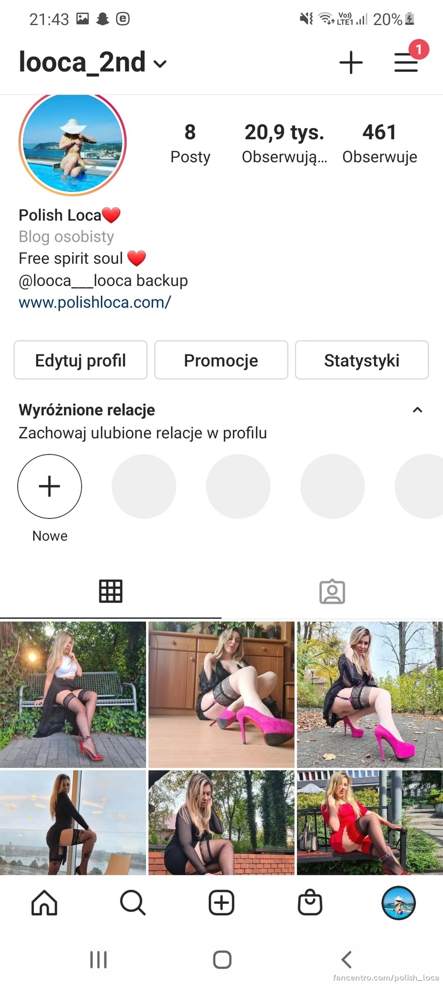 My new instagram https://www.instagram.com/looca_2nd/ 1