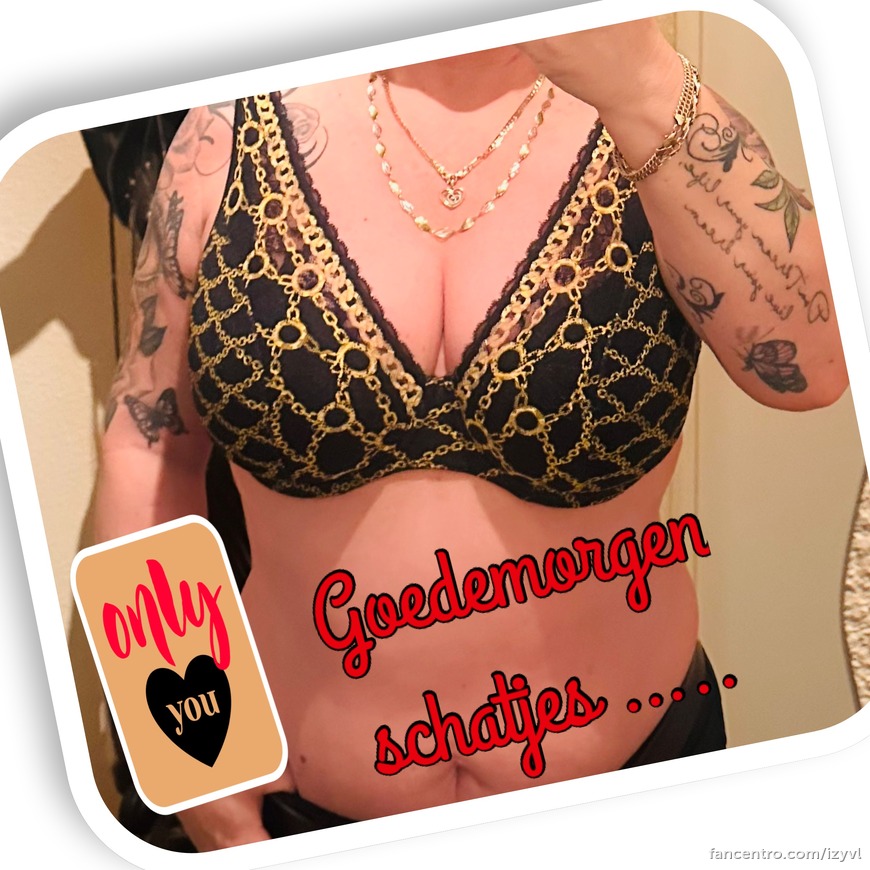 Goedemorgen schatjes ….