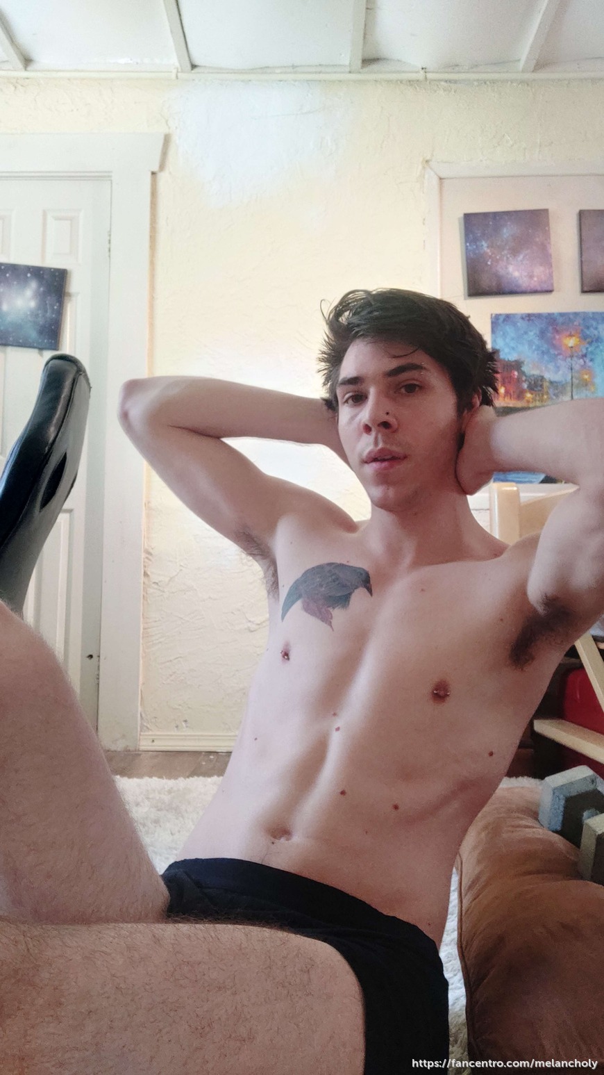 Working out and shower comp :)