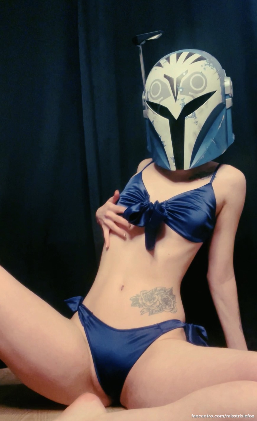 Where's that big Mandalorian cock f yours?😍 1