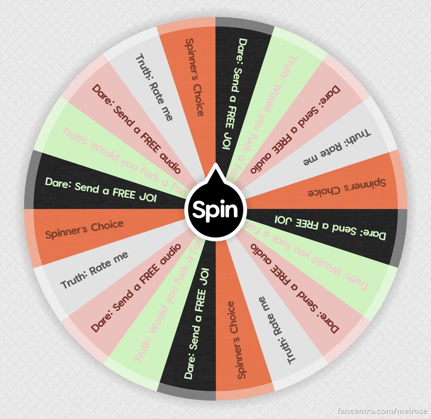 TRUTH OR DARE: Spin the wheel edition 1