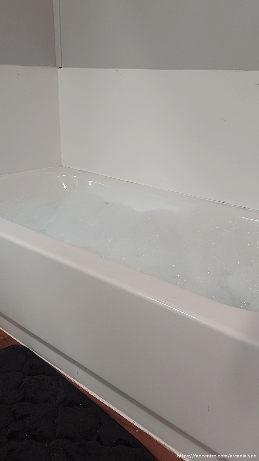 Bubble bath!