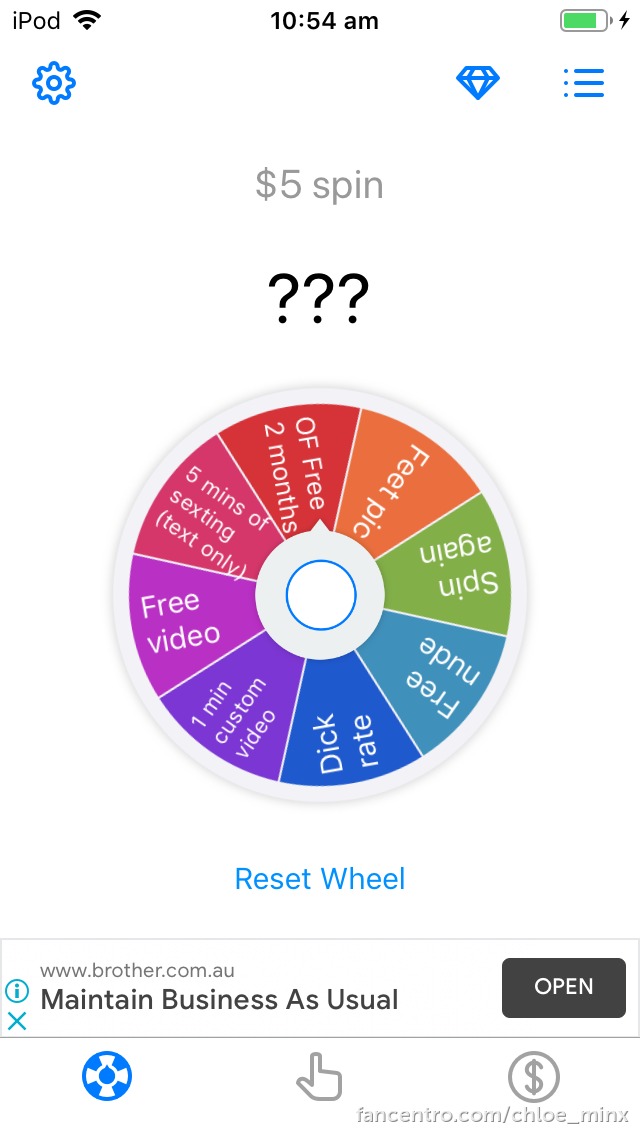 Spin my wheel!!!! 1