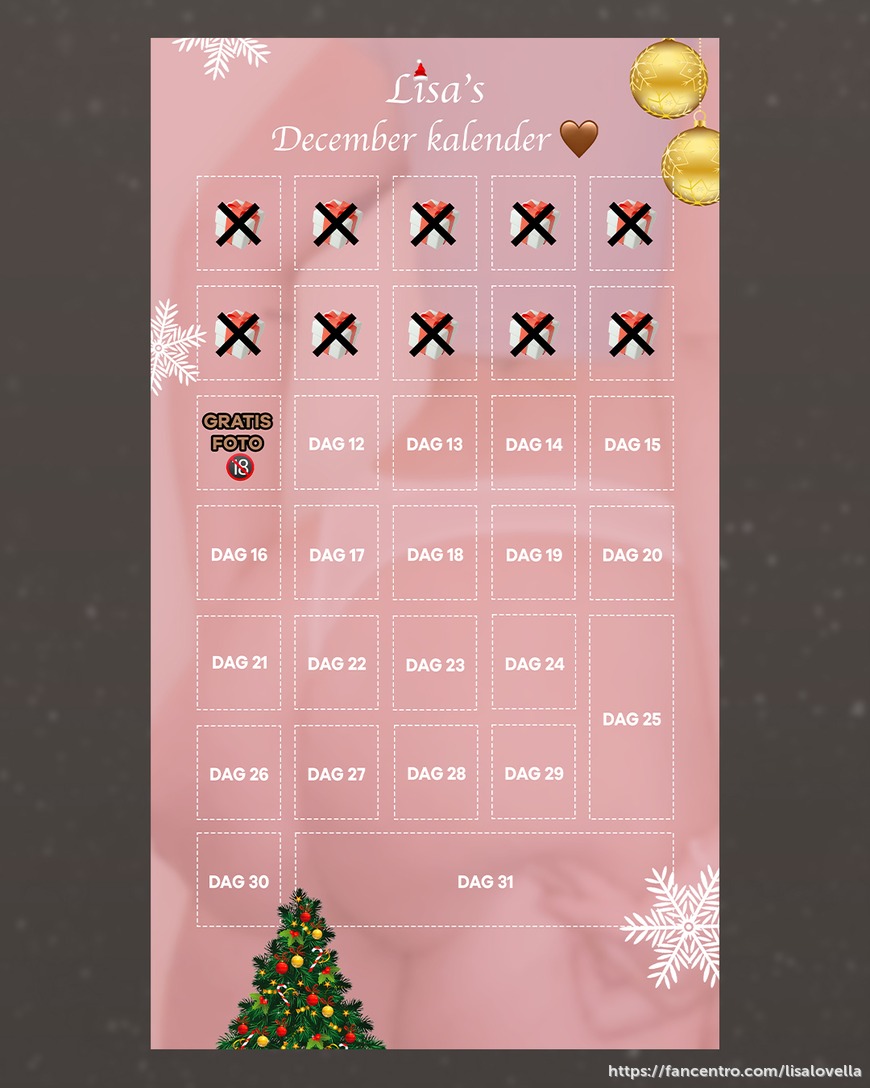 Dag 11 december kalender 🎁