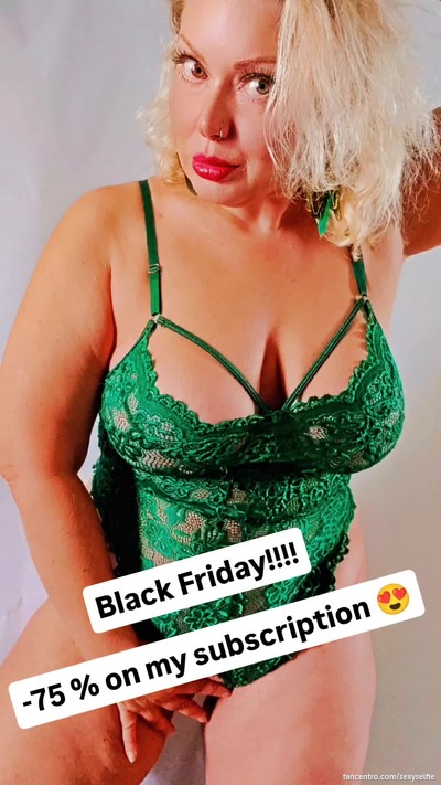 It's black Friday sale! -75 % on my sub 😍😍😍🫦