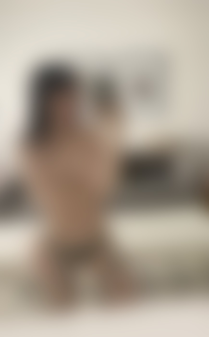 Let’s keep it simple but irresistible 🖤🔥 What’s the first thought that comes to your mind? Tell me in the DMs 😘 - post hidden image