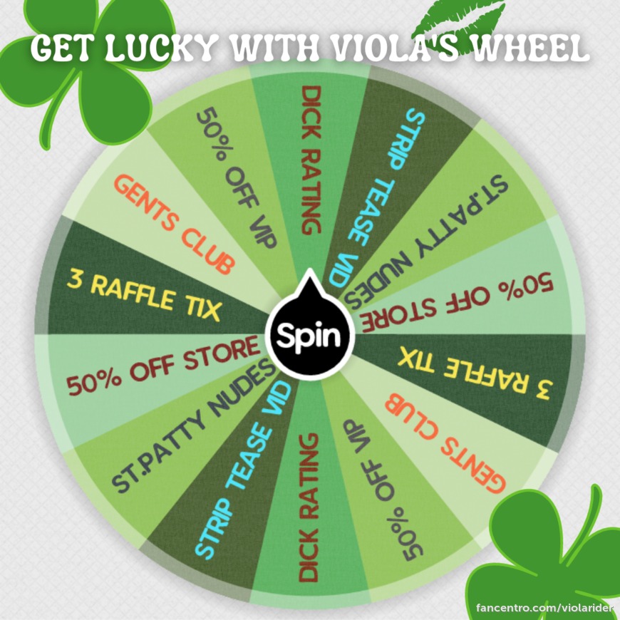 #GettingLuckyWithViola ALL Month Long! - post image 4