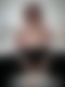 Extra Thicc (Chubby Tummy) Topless & New See-Through Bra Photoset In Black Thigh Highs - post hidden image