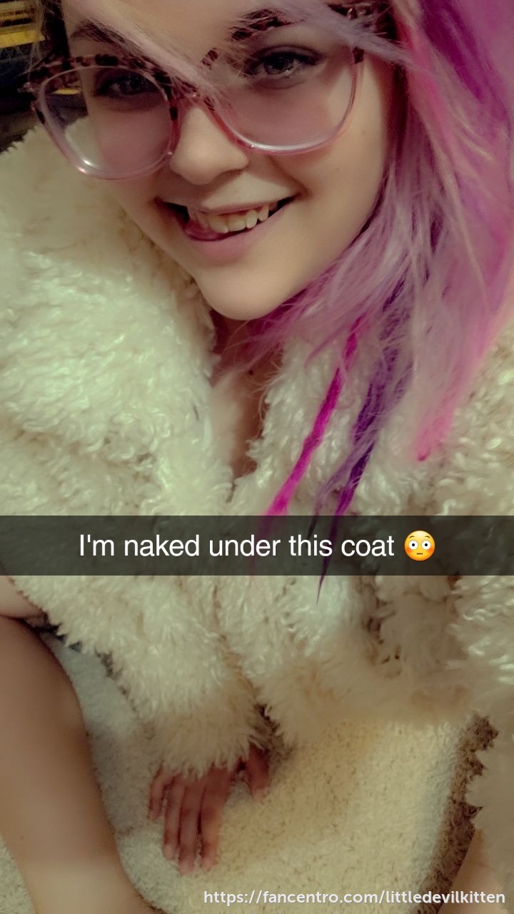 Fuck me in my coat and nothing else...