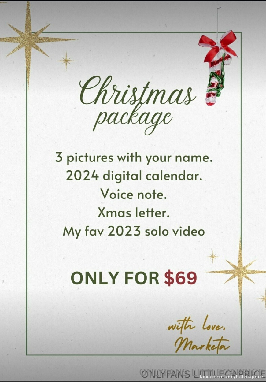 Have you already ordered your Xmas package yet? A personalized gift from me to you!🎁🎄 1