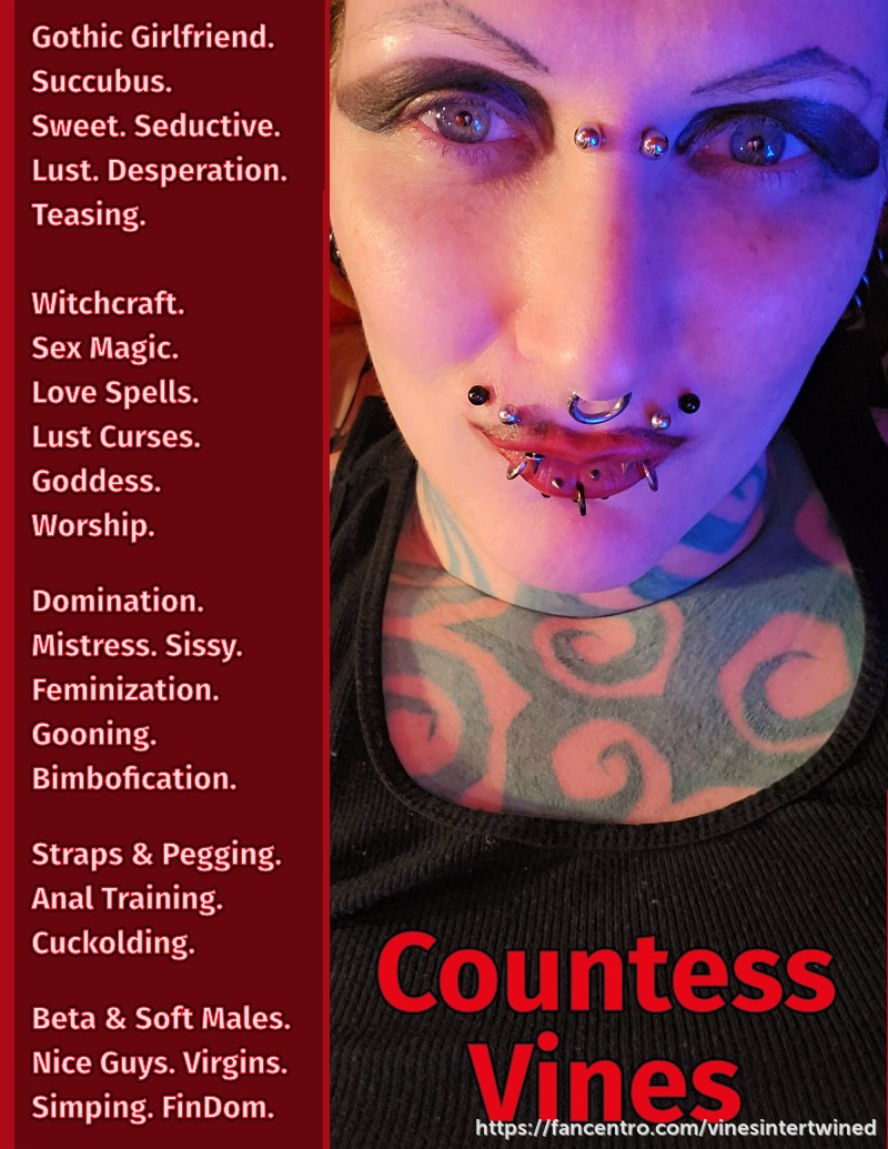 GROWLS. Eyes Full of Love. Affectionate ASMR. Gothic. Love. Vampire. -  Countess Vines - Fancentro