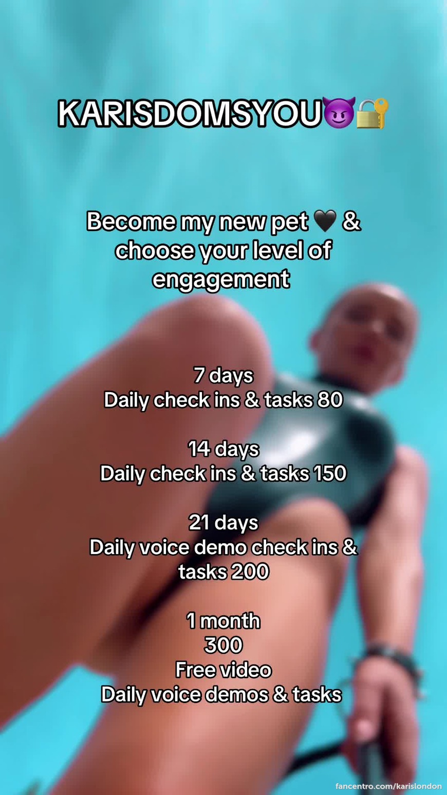 Let me take control 😈🔐 you know you can’t resist so I made a new tip list for you sluts 🖤 1foreground