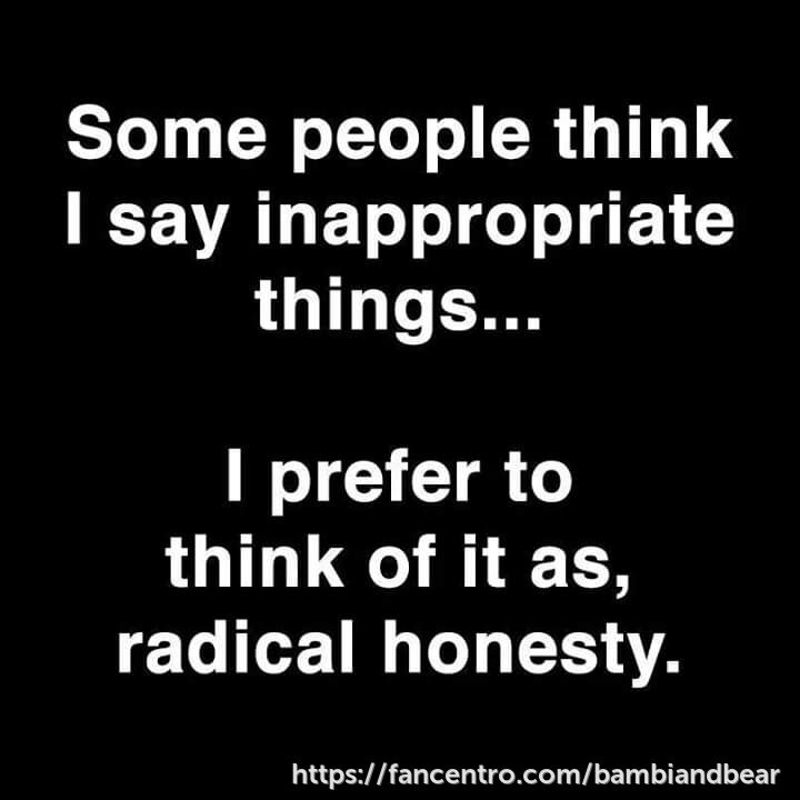 Innapropriate things...  1