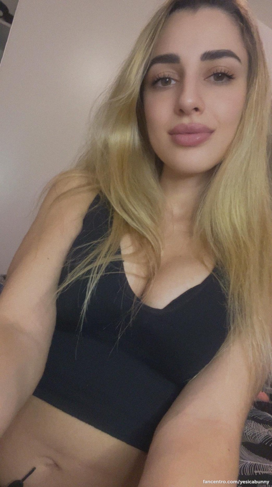 My long blonde hair is teasing you, wanna grab it? 🔥😏 1