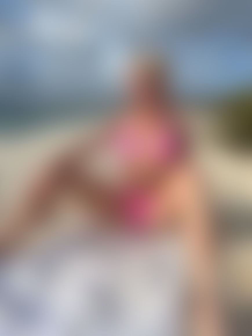 enjoying the beach, do you like my bikini?❤️ - post hidden image