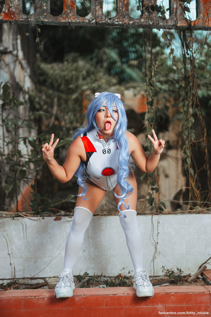 Playful Rei Ayanami 1