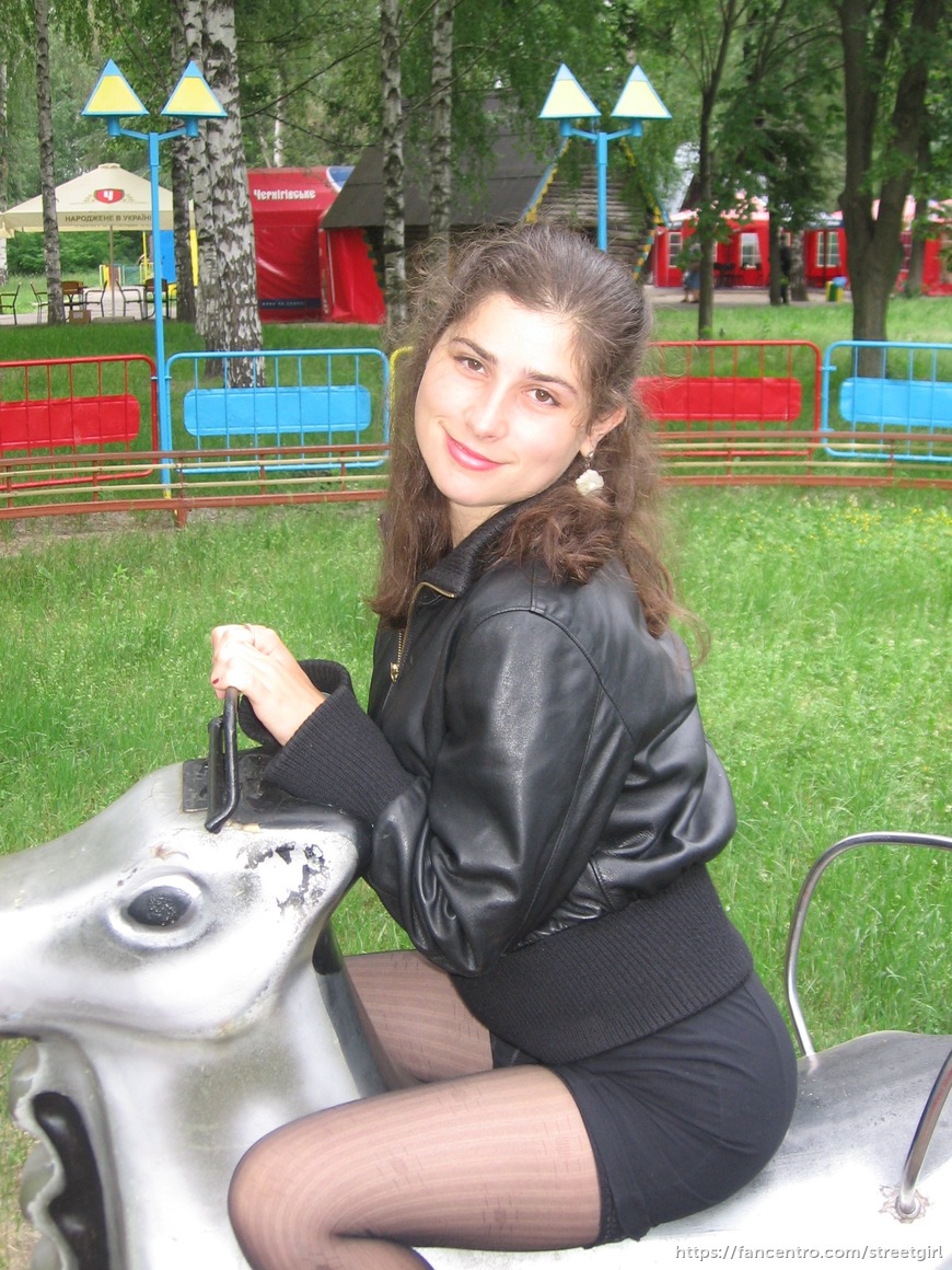 Riding in park