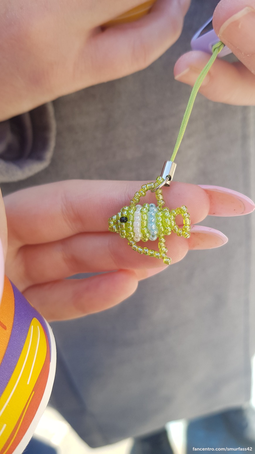 Today was a nice day! ☀️ I spent it with my mom accompanied her to get her daily droppers.👭 The weather was wonderful so we decided to take a stroll together and got some coffee ☕

p.s.: looks at her fish charm! isnt it cute? (she have tons of fishes at h 1