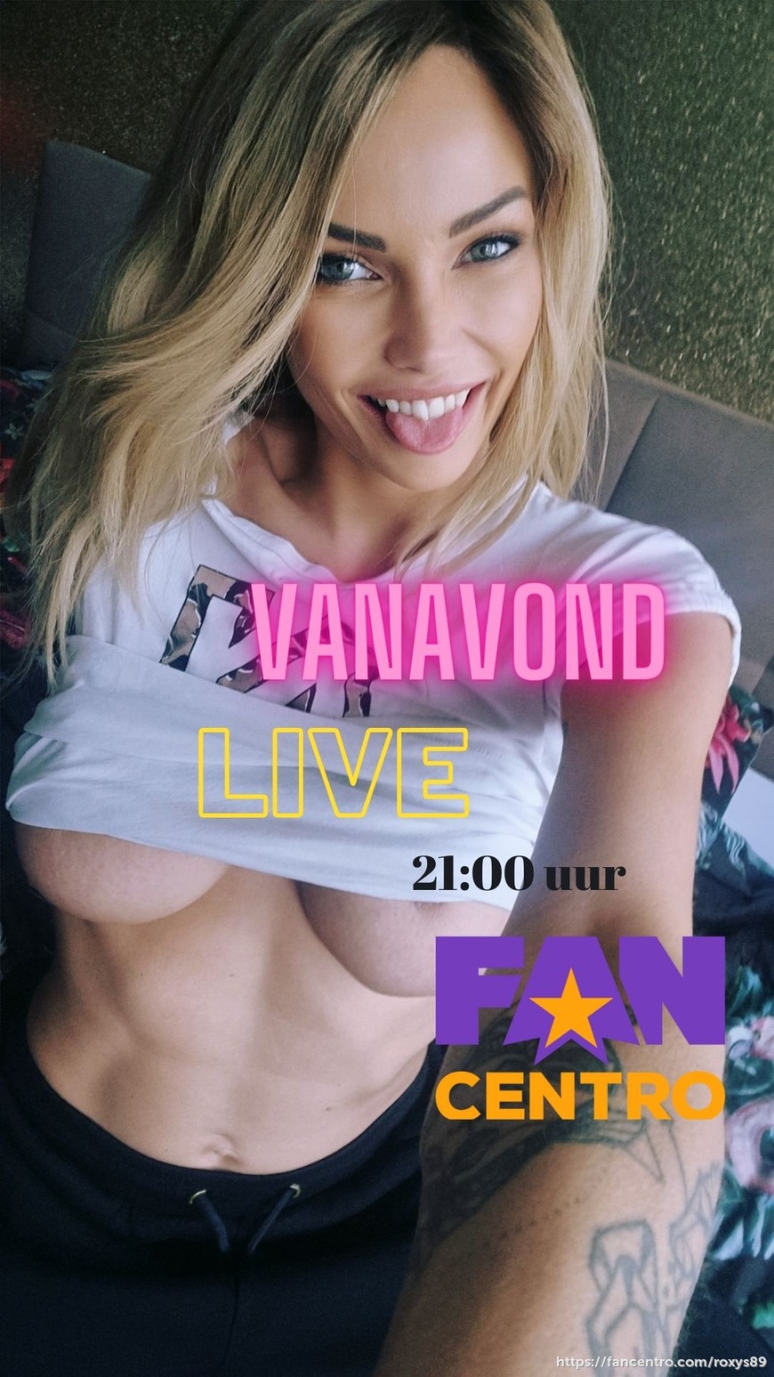 NU LIVE BABE - Dutch Milf Roxys - Fancentro