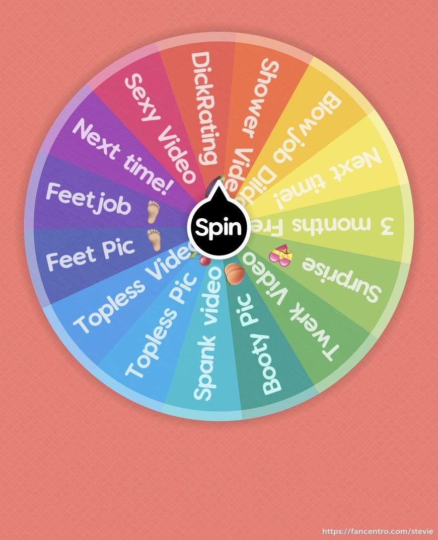 Spin The Wheel babe! 👀😈 1
