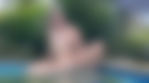 Squirting RIGHT Into the Pool 😱💦 - post hidden image