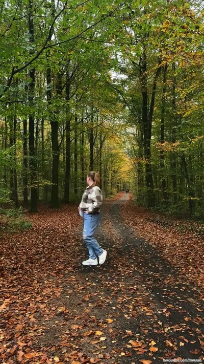 Even poseren in het bos 🌳