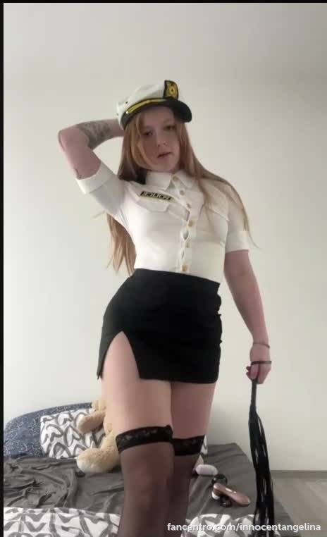 You’re under arrest, daddy… for being way too naughty 😈 Hands where I can see them. 1foreground