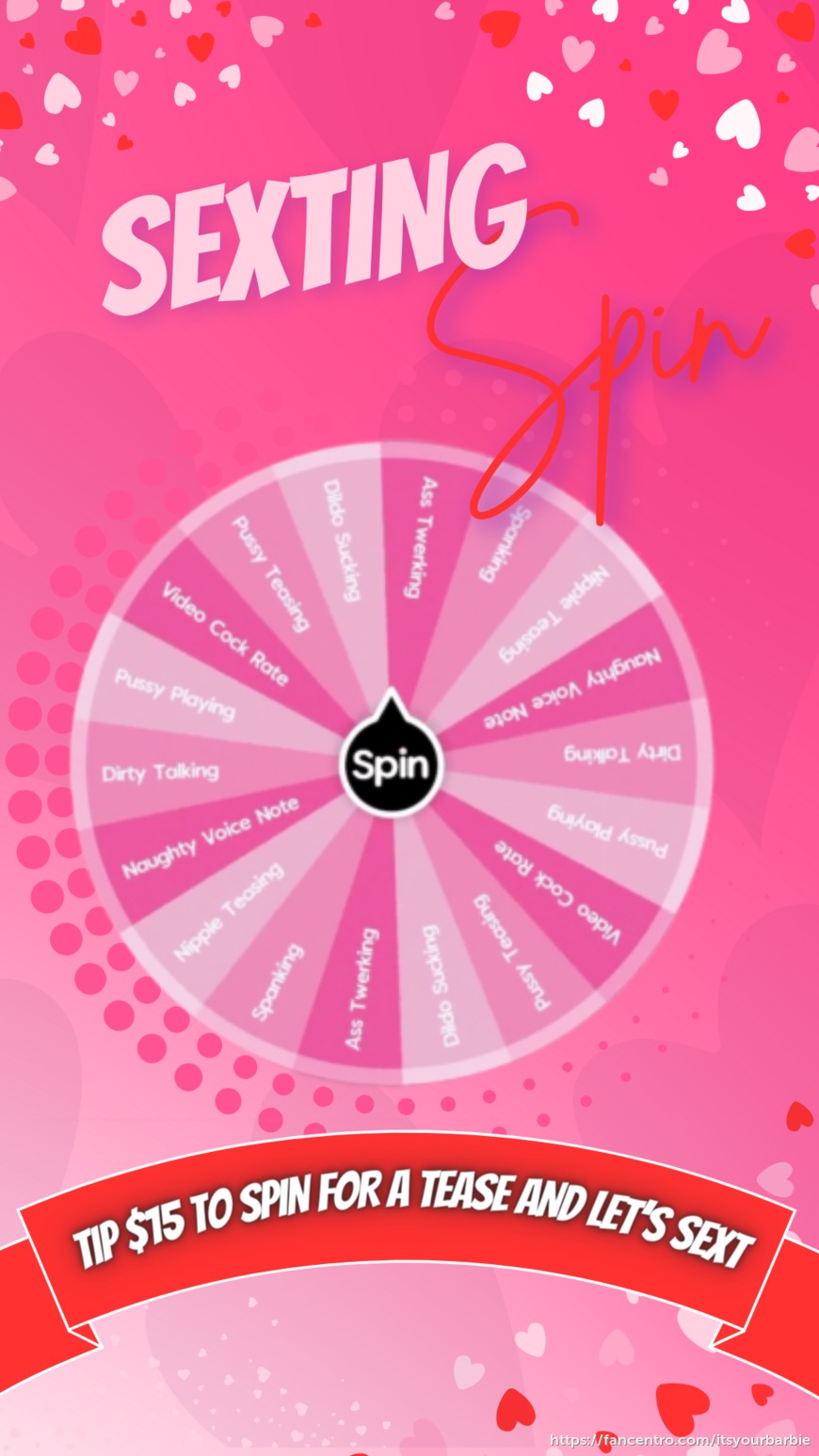 Valentijn Sexting Spin 💝