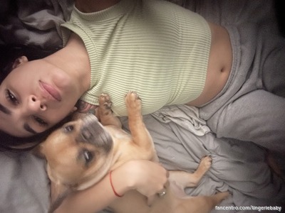 Just me, my happy place, and a little unconditional love